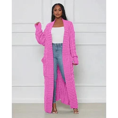 Adalee | Cardigan long pour femme | Chaud