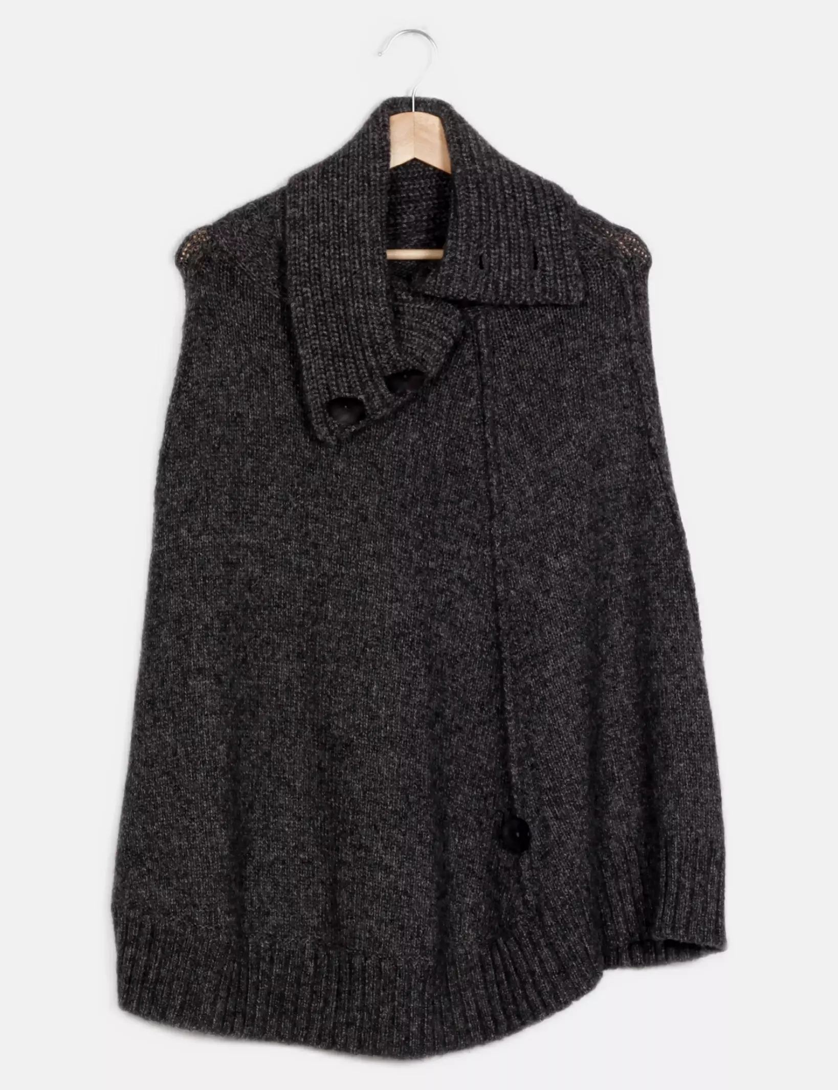 Adolfo Dominguez Cape et poncho Maille