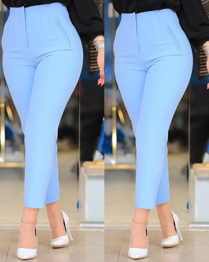 Arlyn - Pantalon taille haute
