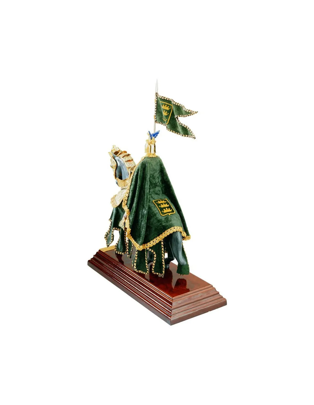 Armure de cheval Casque de dragon avec cape ⚔️ Boutique Épées