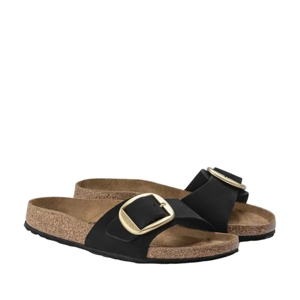 Birkenstock - Sandales - Madrid BB 1023373 Nubuck Noir