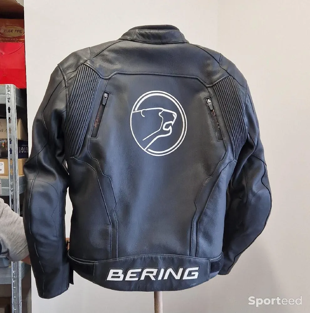 Blouson cuir Bering d'occasion Ajouté le : 25/09/2023