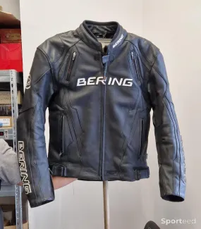 Blouson cuir Bering d'occasion Ajouté le : 25/09/2023