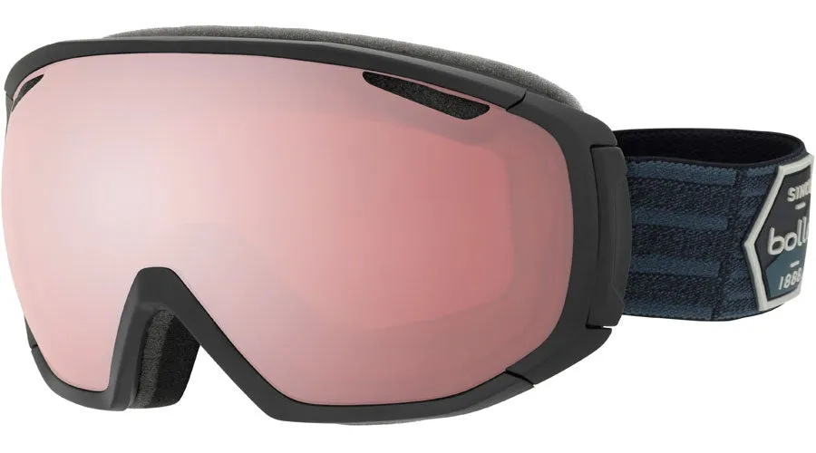 Bollé Tsar Matte Black Patch - masque de ski neuf adulte