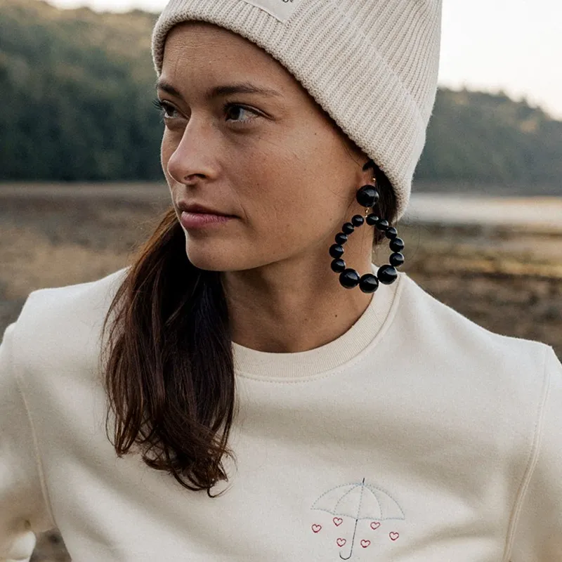 Bonnet marin unisexe - Crème