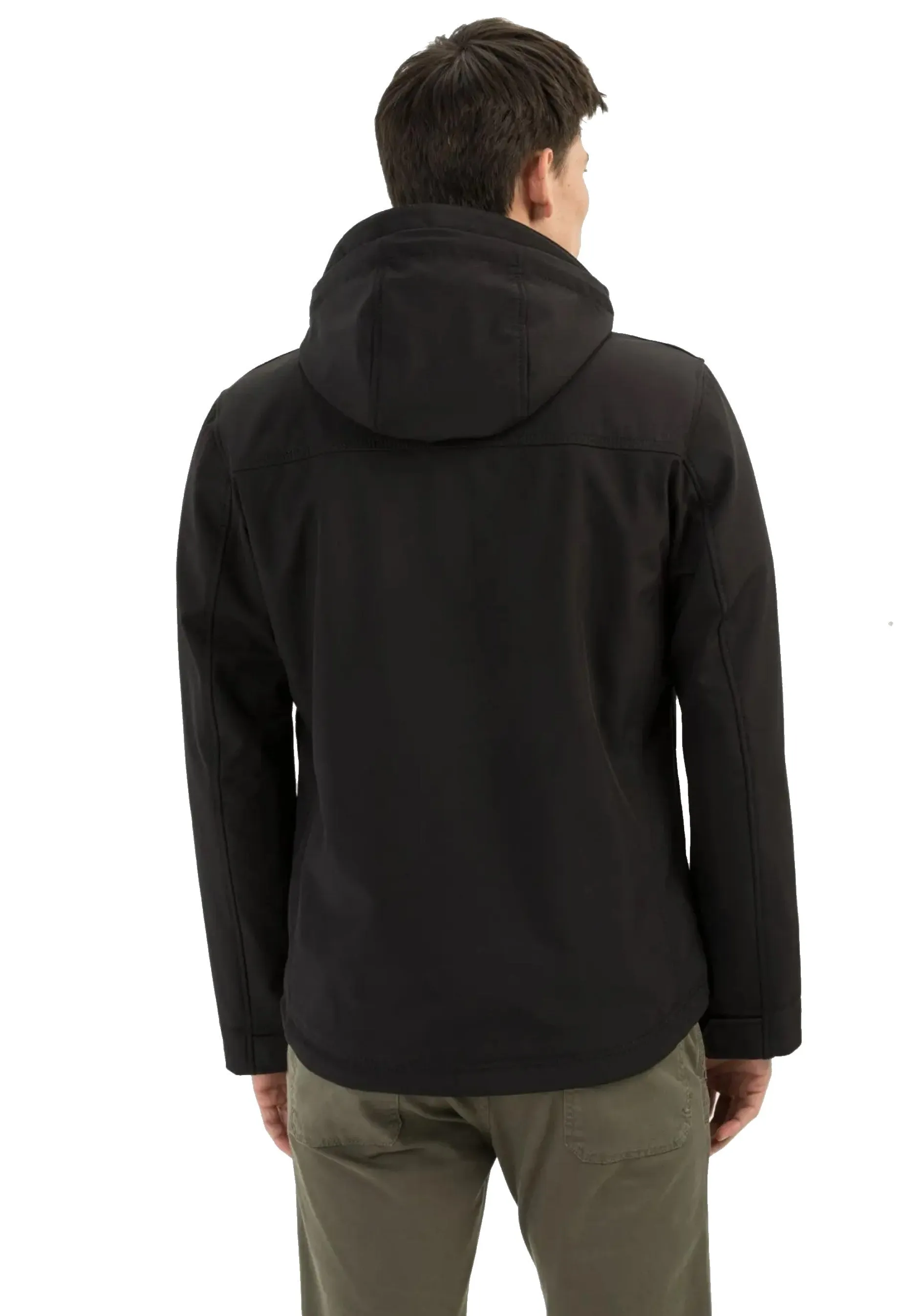 CAMEL ACTIVE PARKA SOFTCHELL Noir