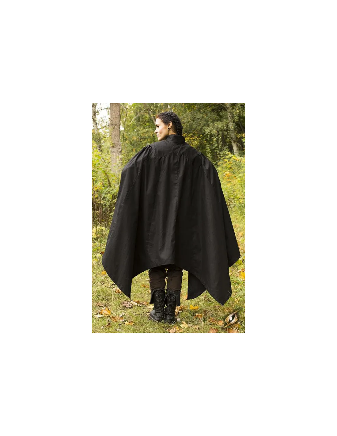 Cape Edrahil en noir ⚔️ Boutique Épées