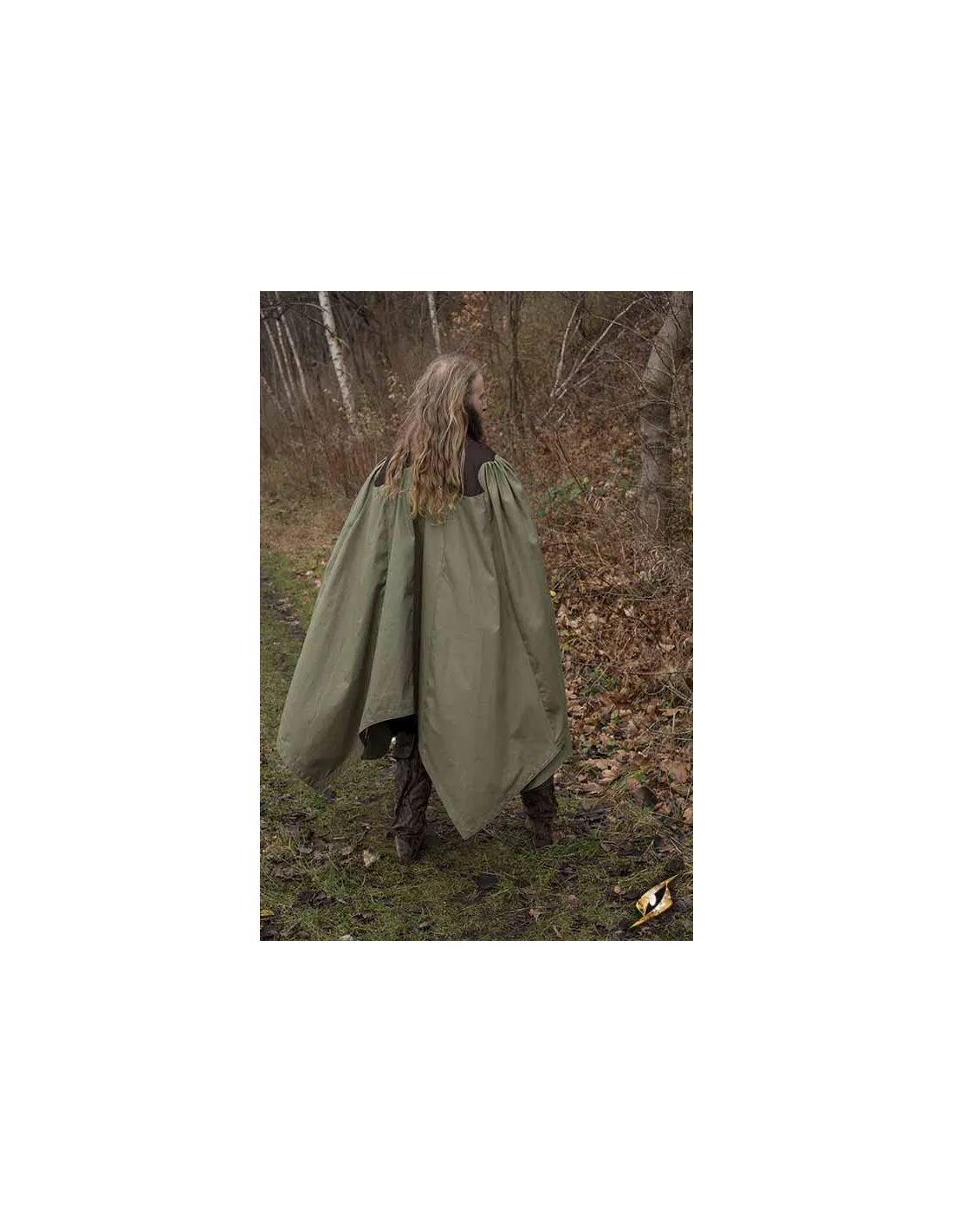 Cape Edrahil en vert-marron ⚔️ Boutique Épées