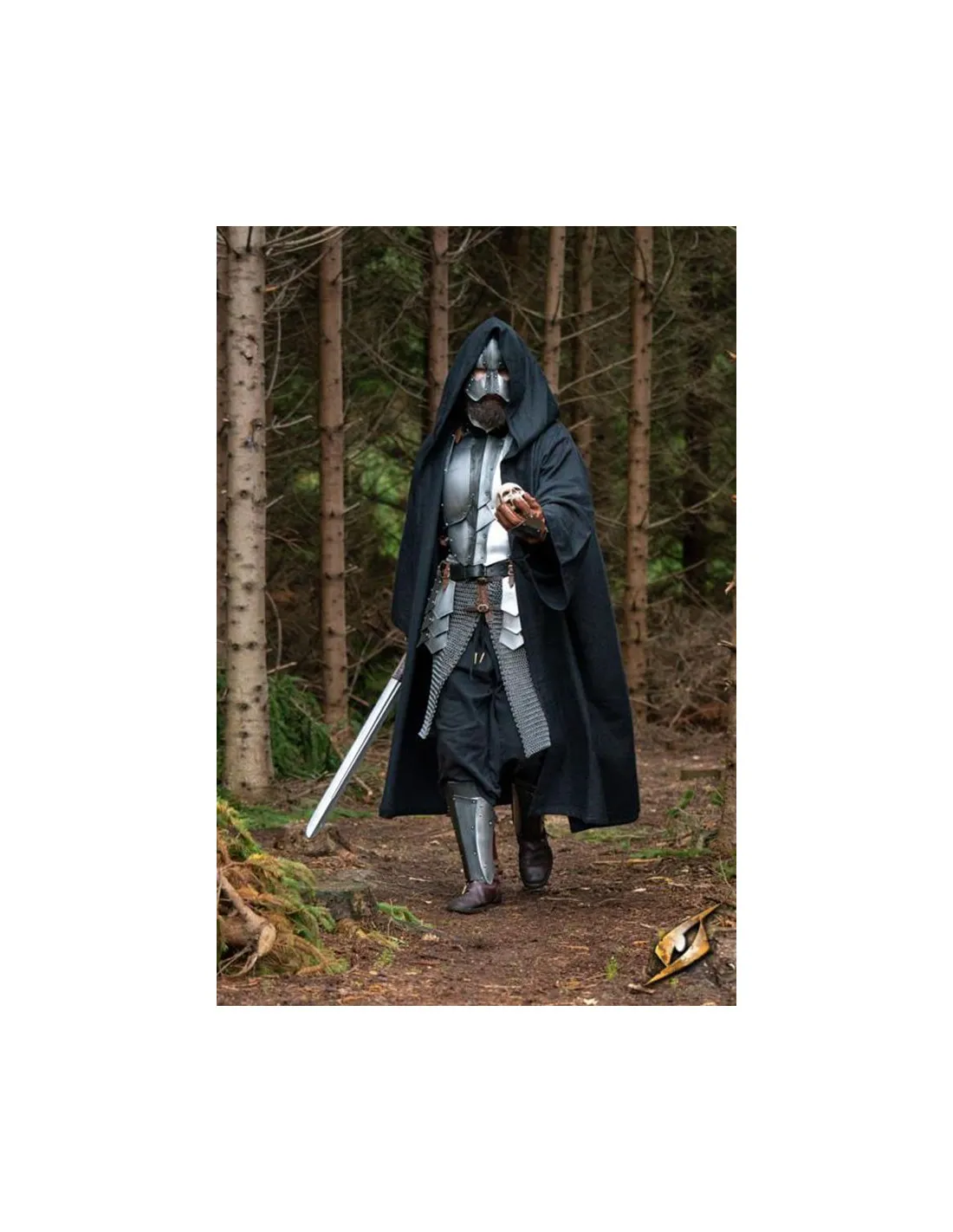 Cape médiévale modèle Dreki, Epic Dark ⚔️ Boutique Épées