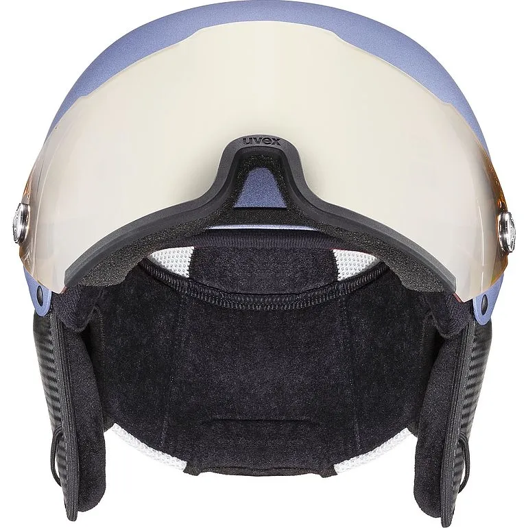 Casque de Ski  Uvex Unisex 500 Visor Dust Blue Mat