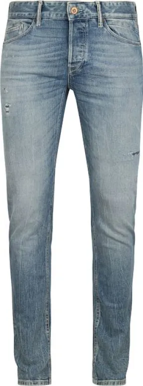 Cast Iron Jean Riser Slim Bleu Doux CTR2202702-SSV commander