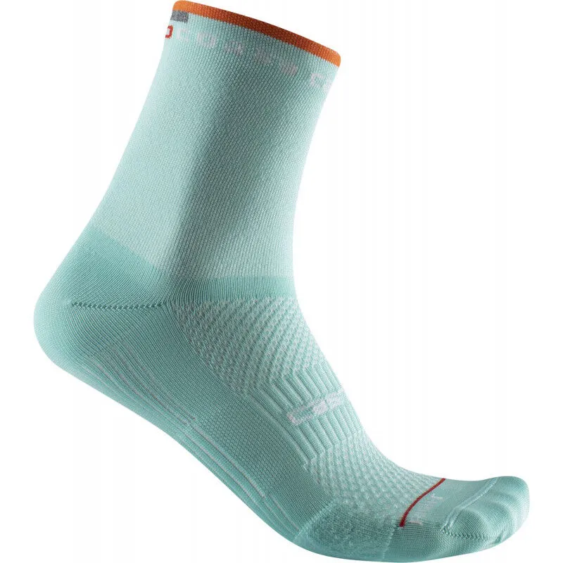 Castelli Rosso Corsa 11 - Chaussettes vélo femme | Hardloop