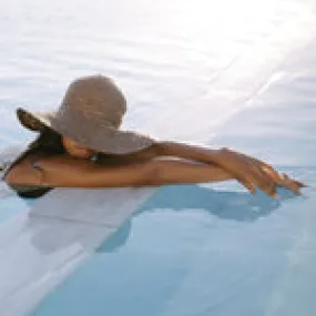 Chapeau capeline whater naturel LASTELIER