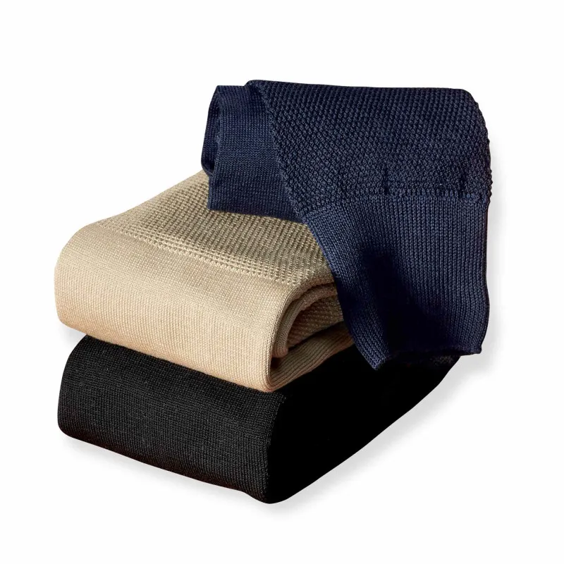 Chaussettes massantes fil d’Écosse - les 3