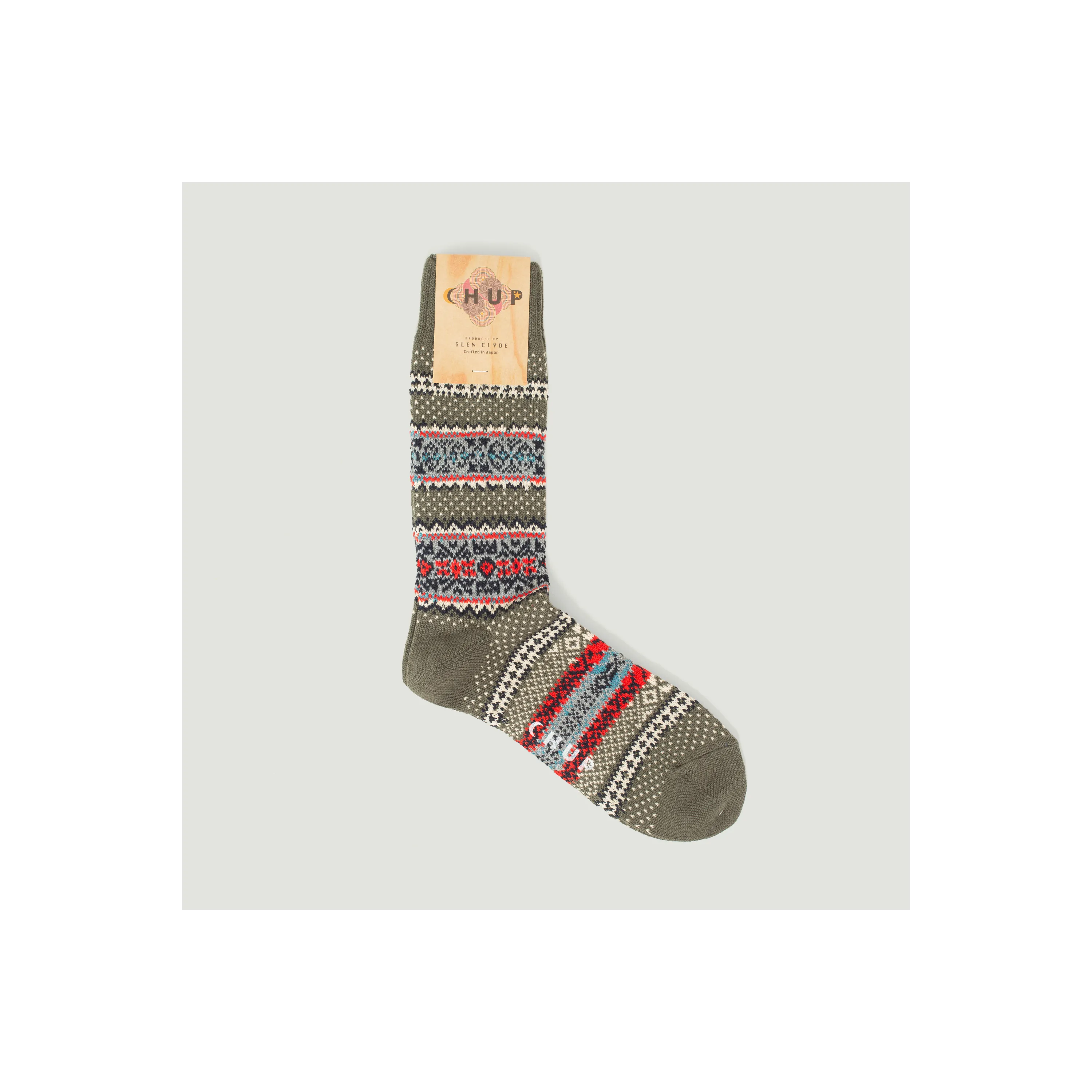 Chaussettes My Favorite Village Sage