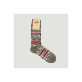 Chaussettes My Favorite Village Sage