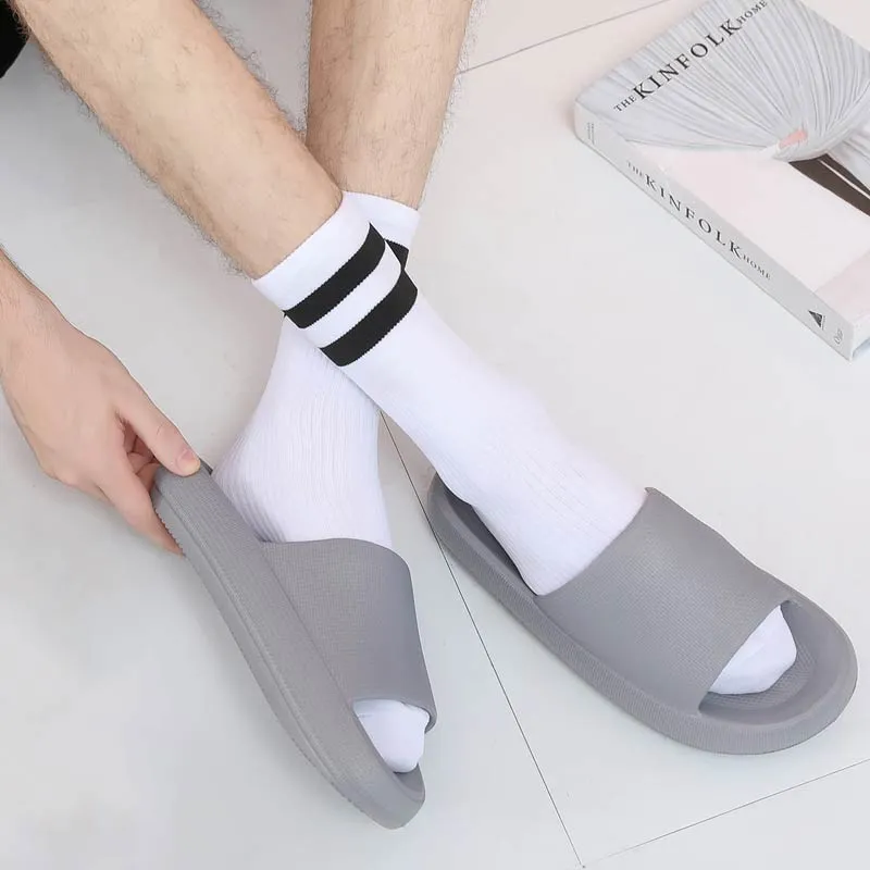 Claquettes Anti-douleurs Femme Homme - Pantoufles à Mémoire de Forme