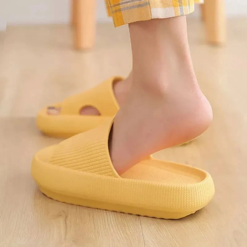 Claquettes Anti-douleurs Femme Homme - Pantoufles à Mémoire de Forme