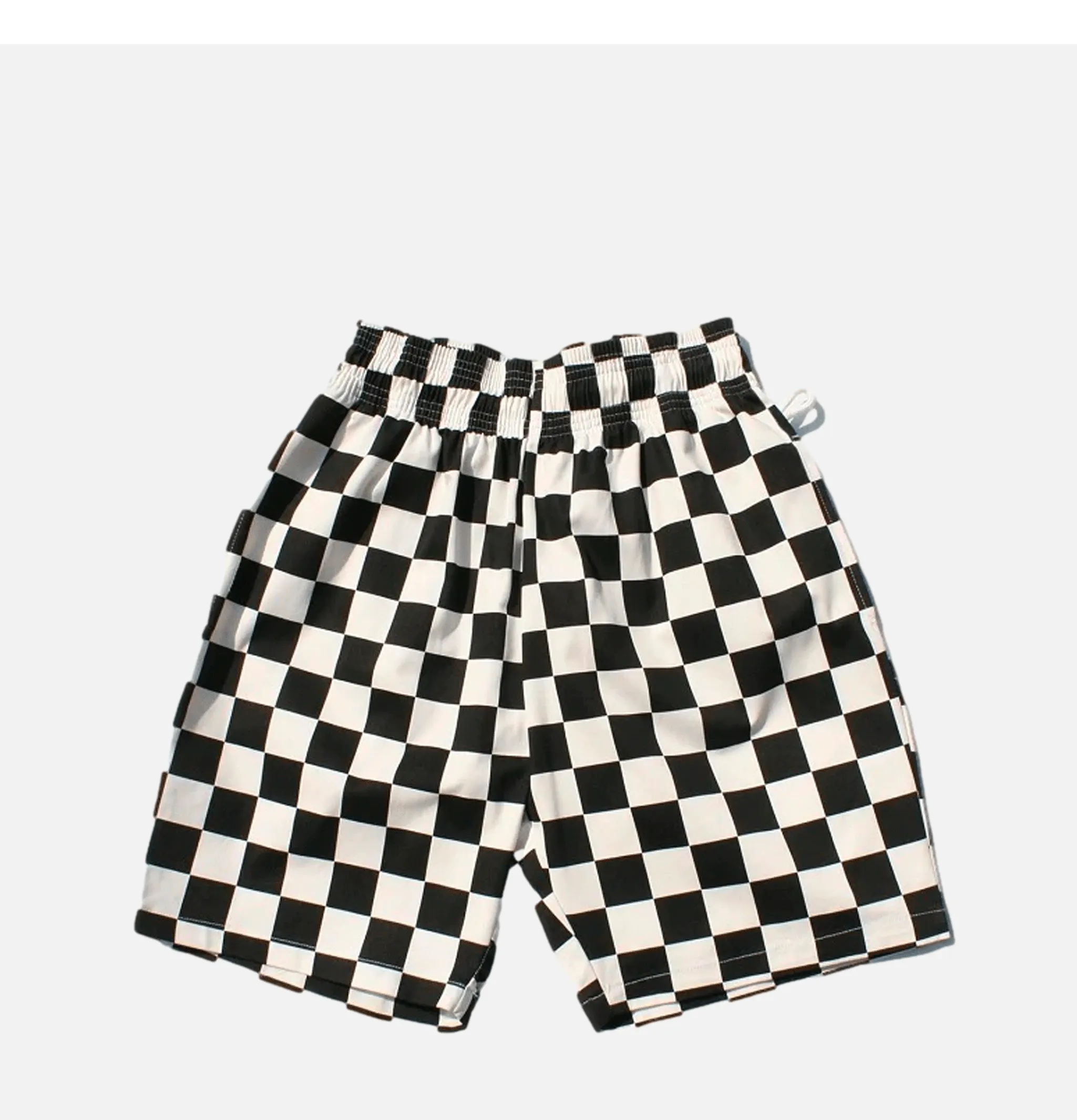 Cookman | chef Short | Checker  | Black | Shop Royalcheese Paris