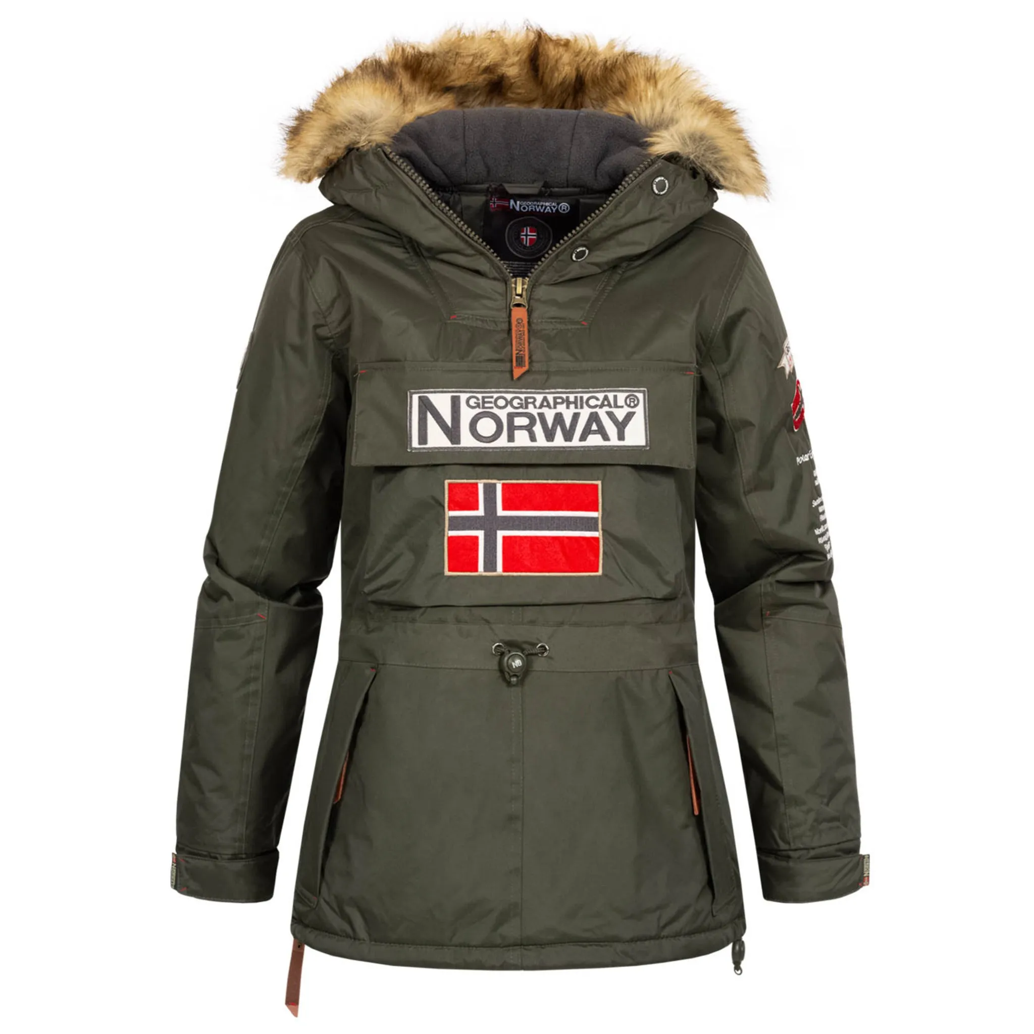 Geographical Norway Bridget Femme - Parka Kaki