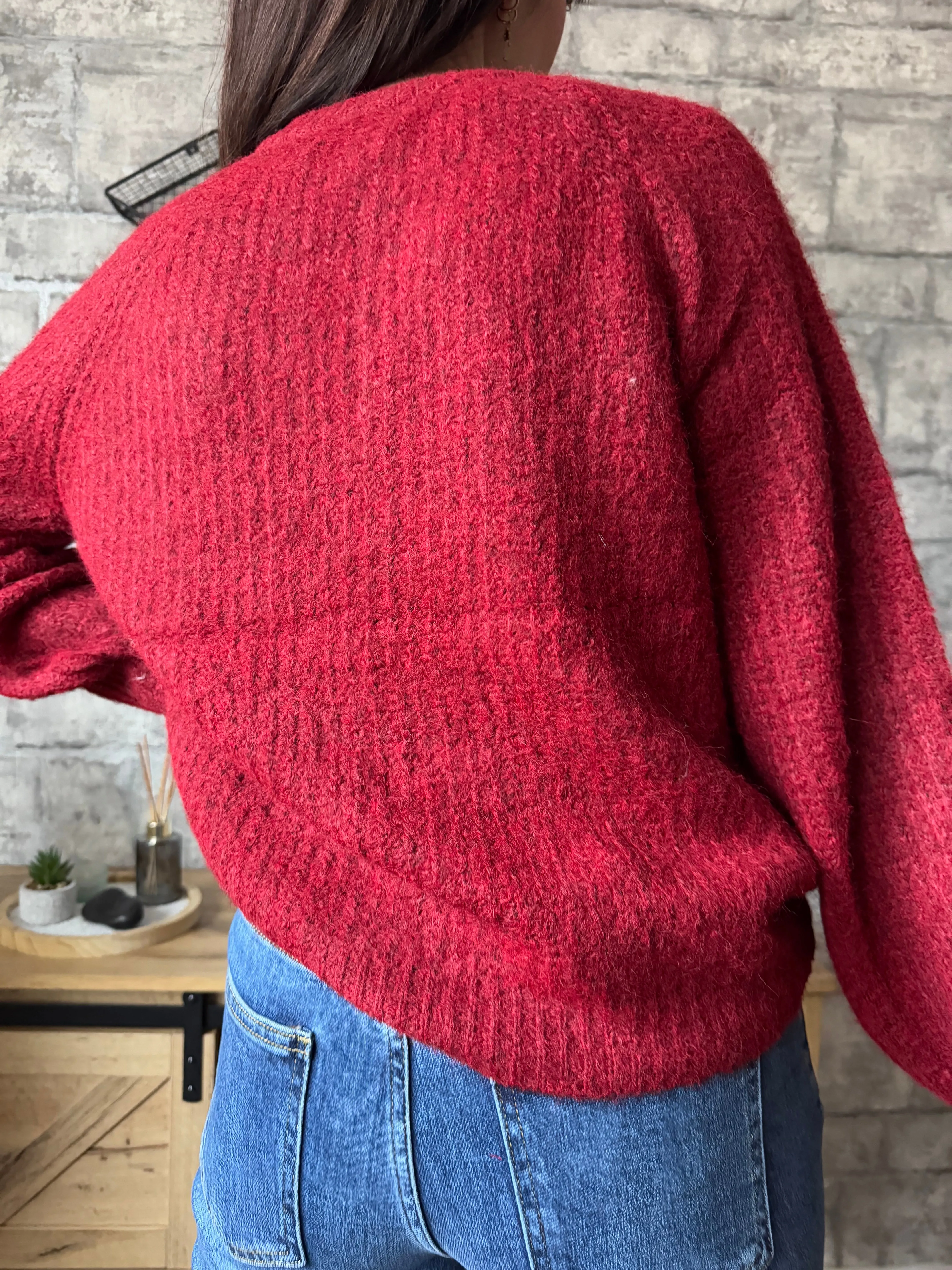 Gilet Momo Bordeaux