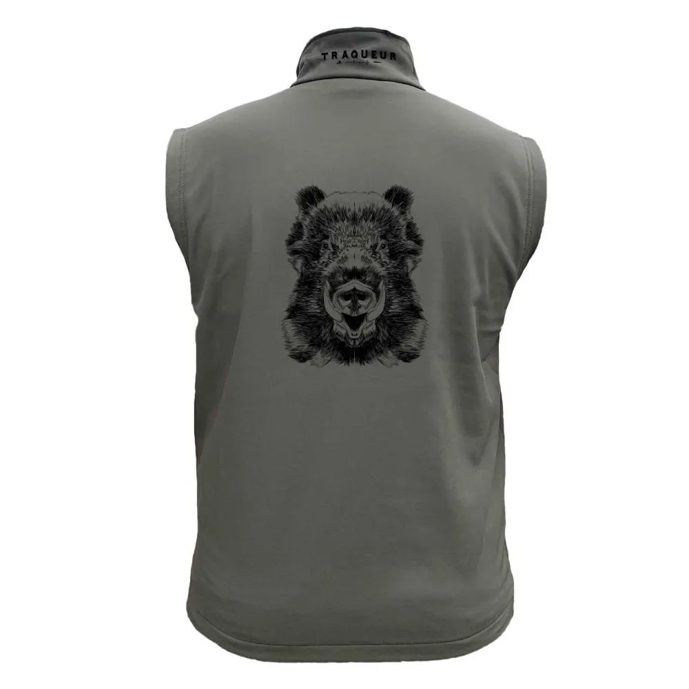 Gilet softshell Sanglier