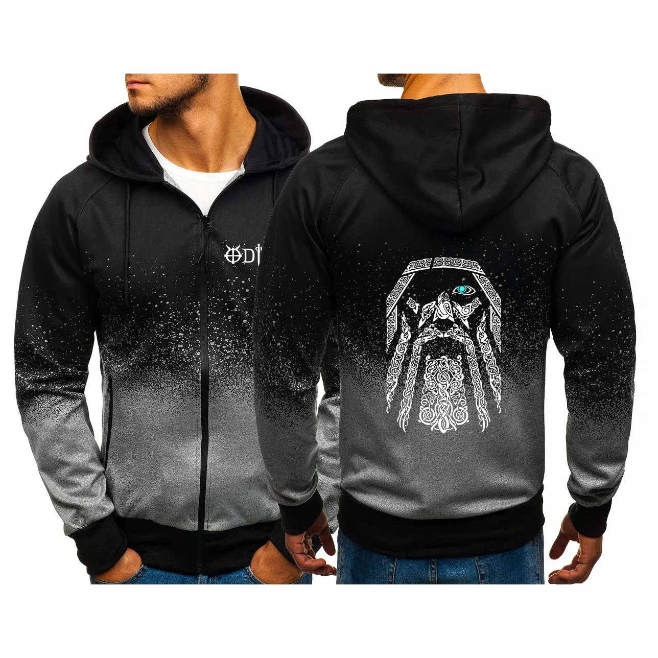 Gilet à Capuche Viking  Odin