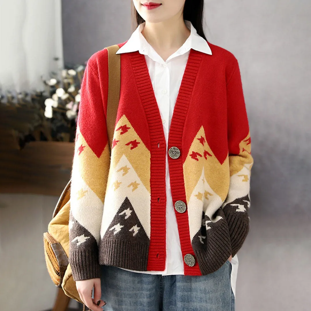 Ileana - Cardigan-boutonné - Classique et chic