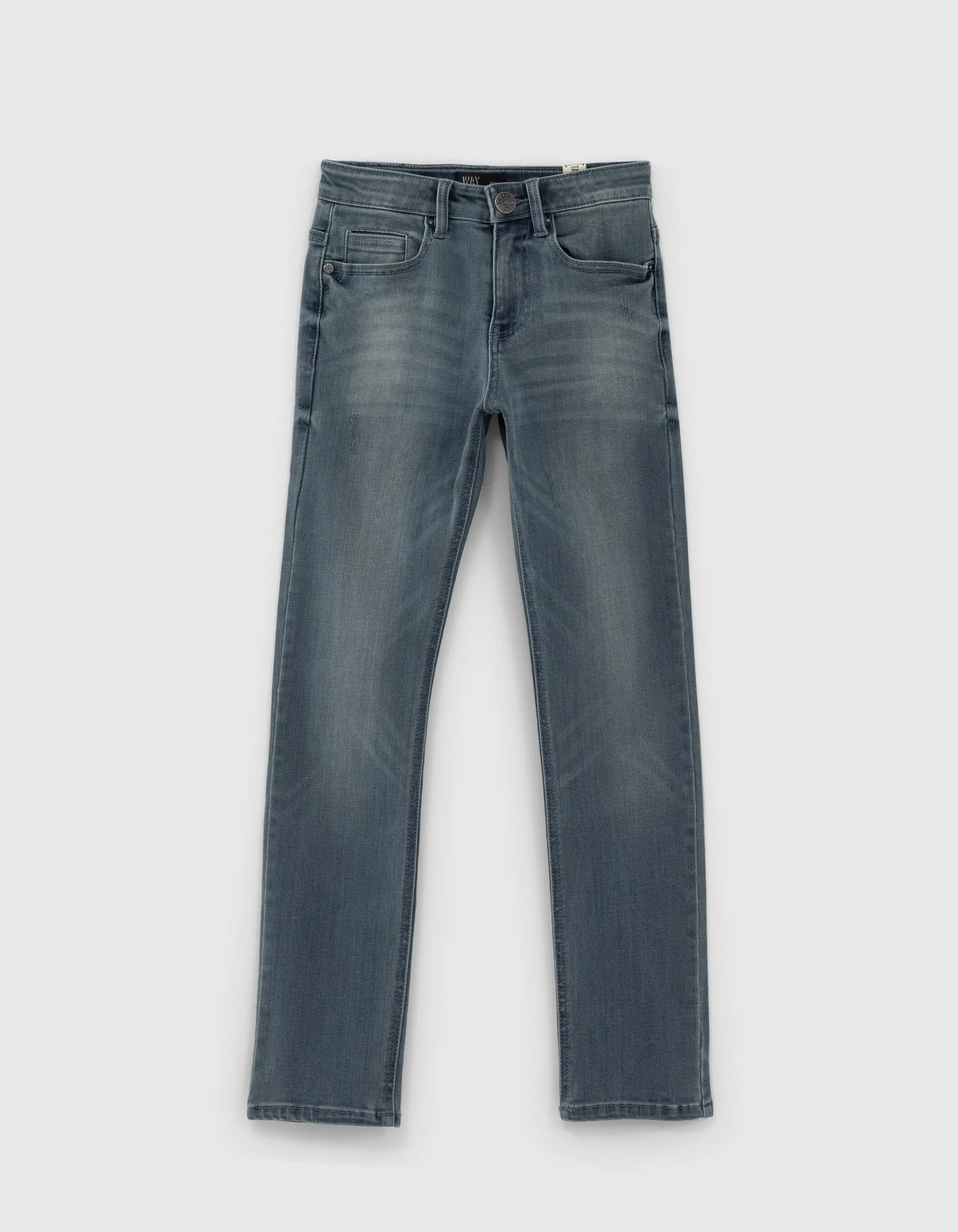 Jean slim blue grey garçon 