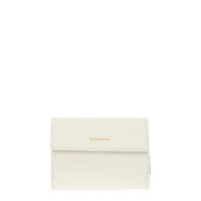 Jil Sander Portefeuilles femmes blancs blancs / craie