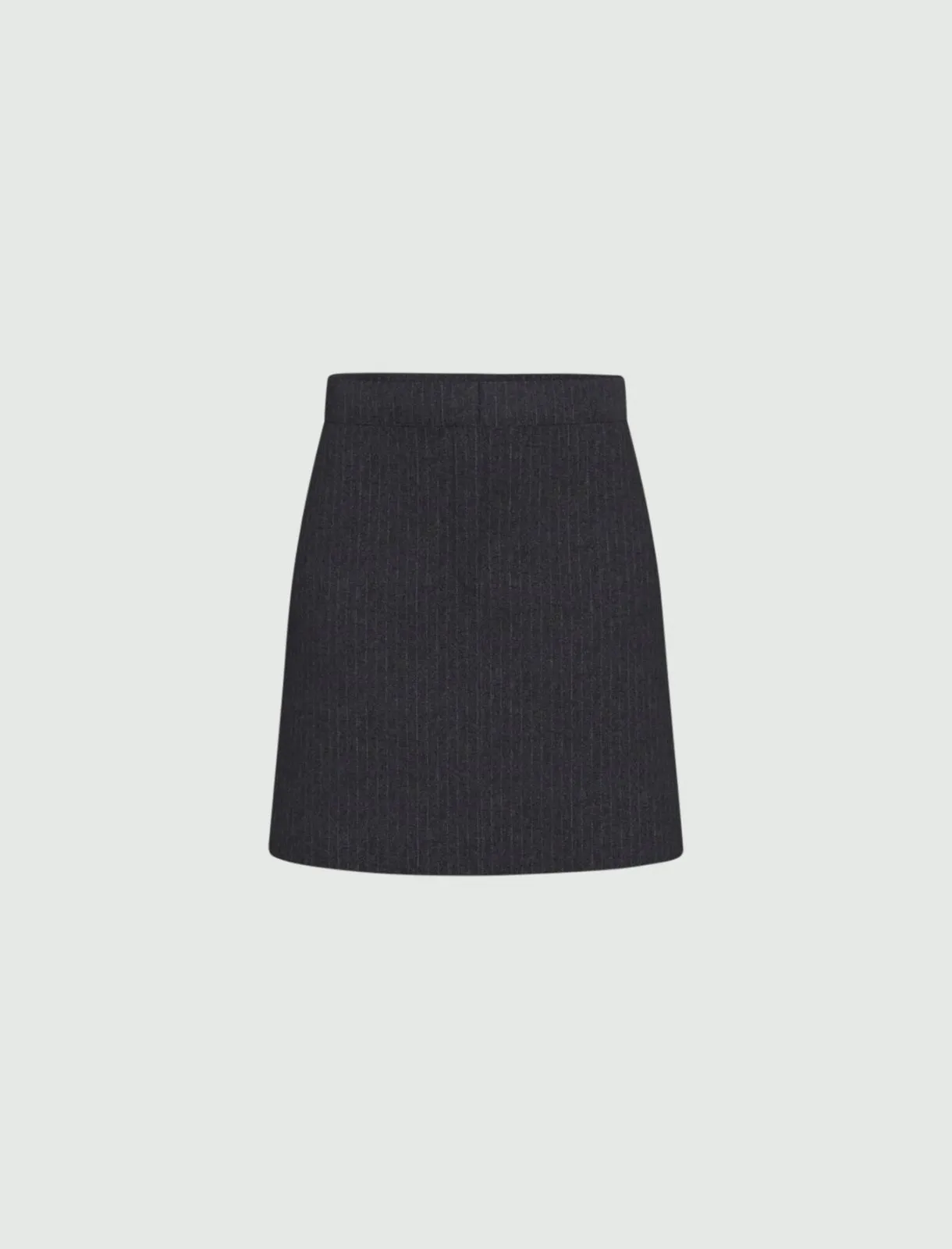 Jupe courte en flanelle
