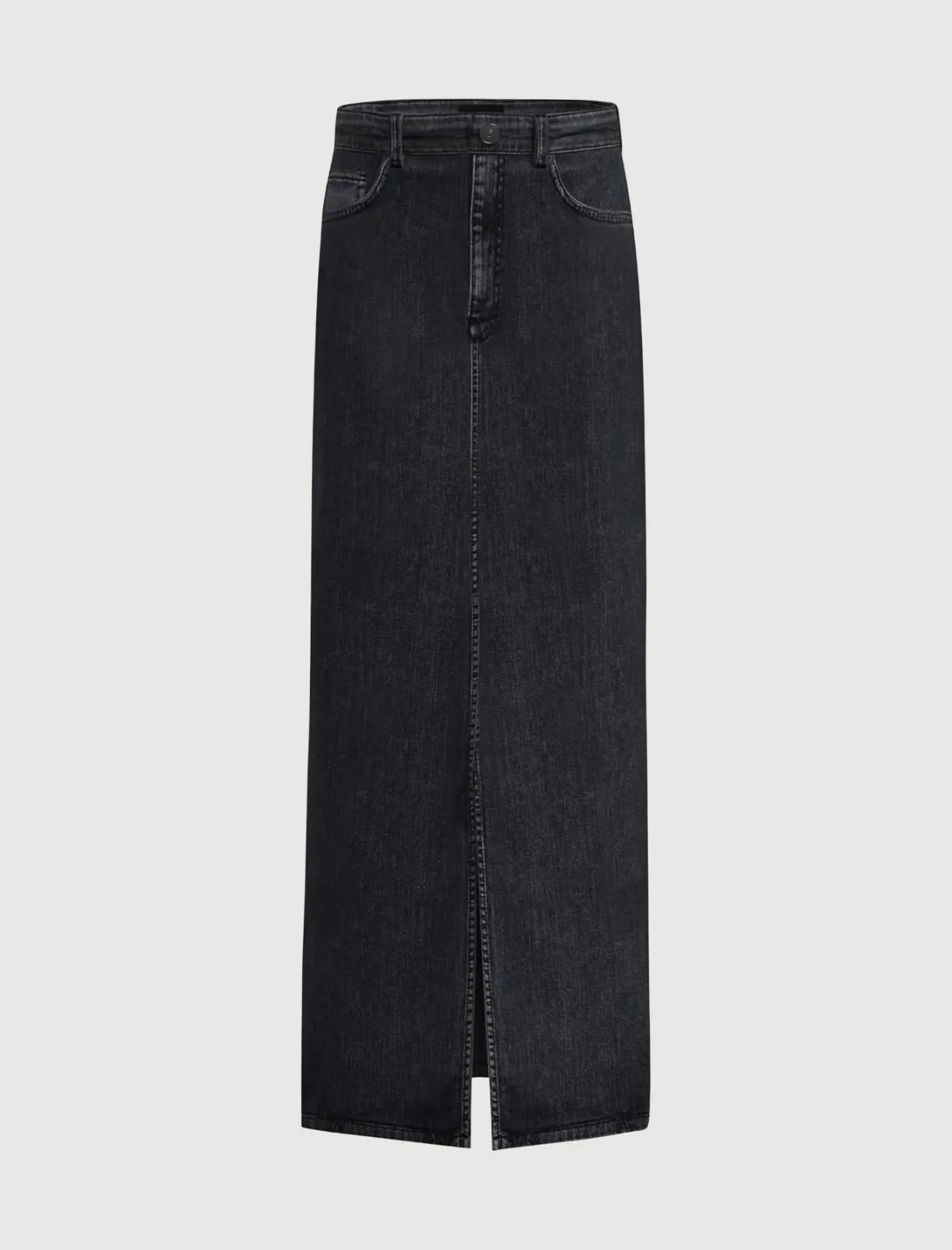Jupe longue en denim