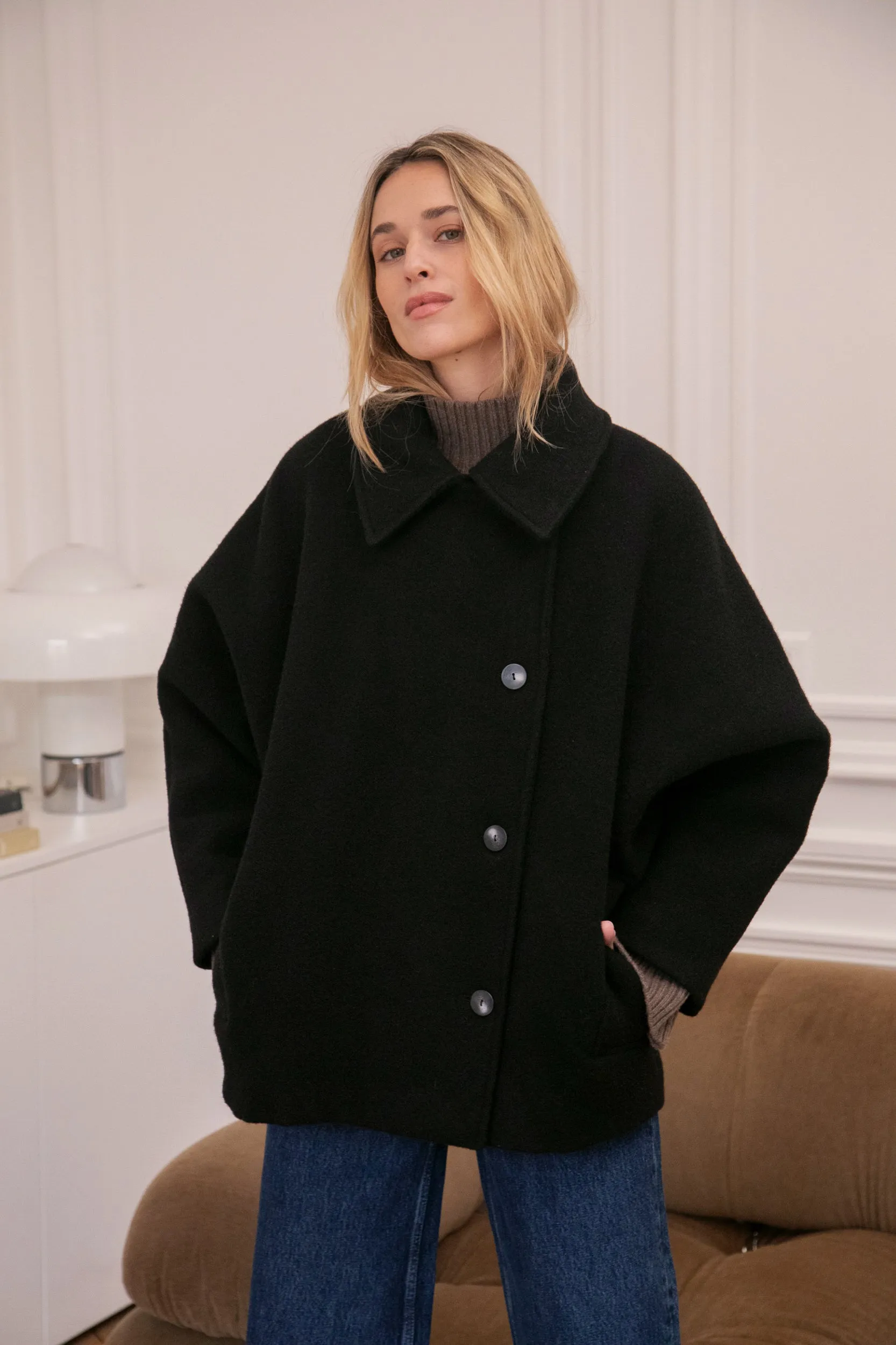 Le Esquiros - Le Manteau Manches Chauve-Souris Tellement Adorable