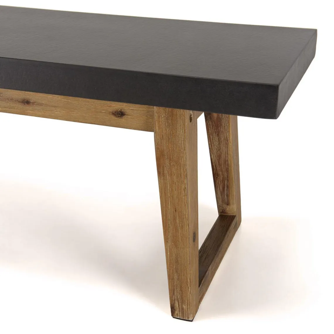 Lot jardin HOUSTON table et 2 bancs HECTOR  | 3 Suisses