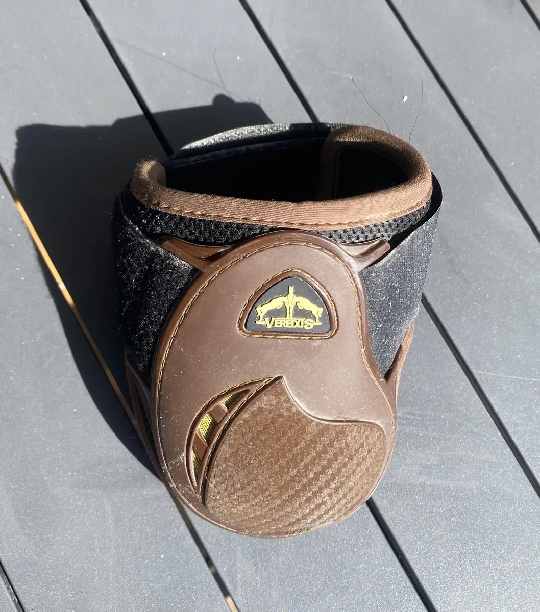 Lot protection veredus kevlar gel vento marron taille M
