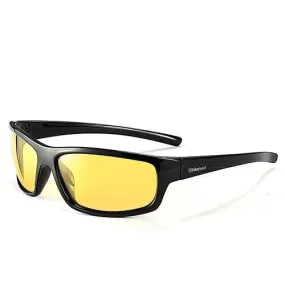Lunette moto Harley Polarisé - Jaune