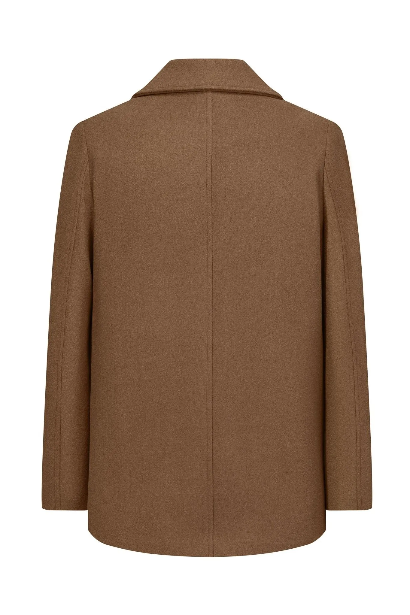 Manteau classique à boutonnage croisé