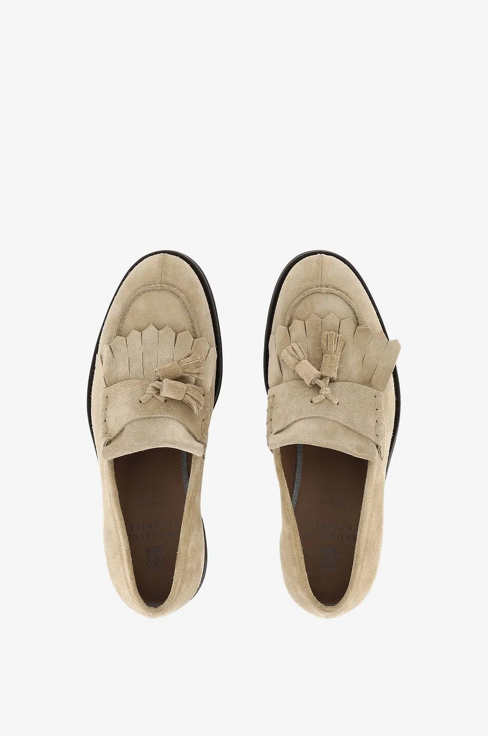 Mocassins en daim