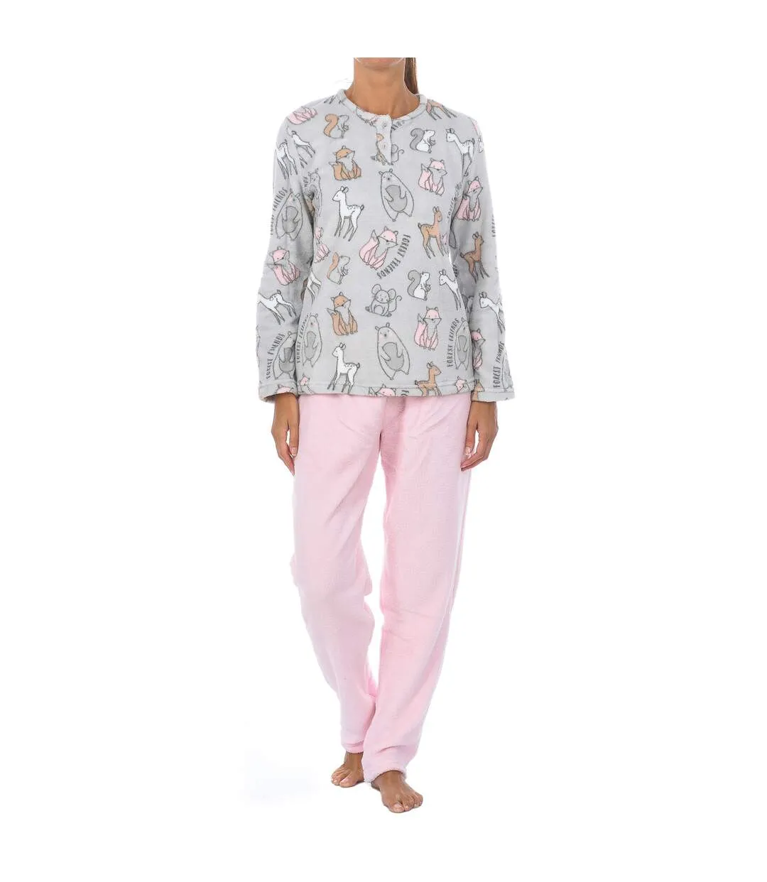 Olenka round neck winter pajamas 41917 women