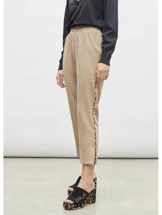Pantalon beige Lola Casademunt