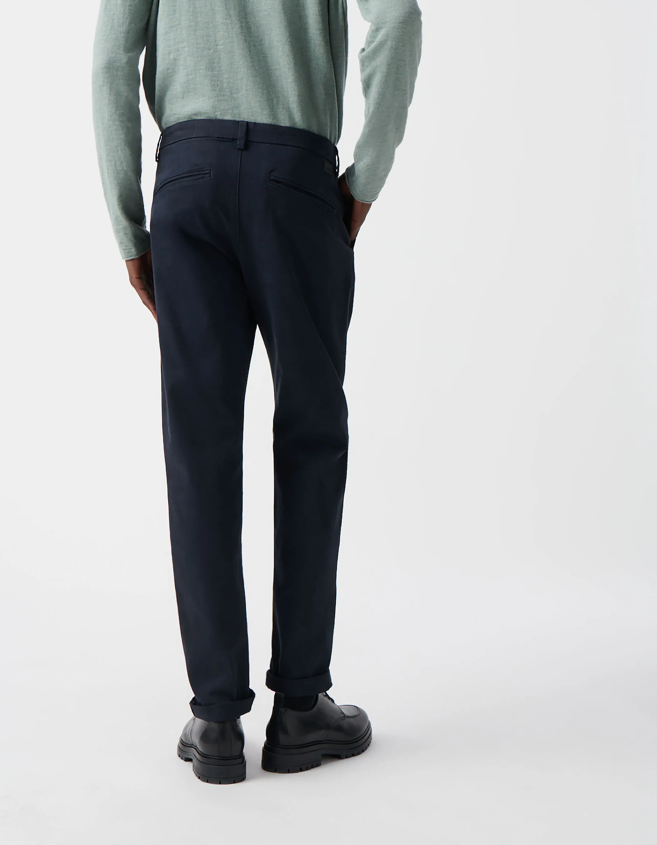 Pantalon chino SLIM bleu marine Homme