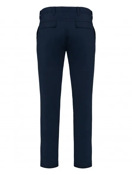 Pantalon de golf homme déperlant et léger bleu marine