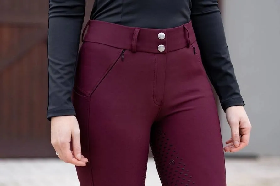 Pantalon Elite Merlot Full Grip - Equestrian Stockholm