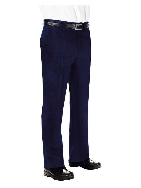 Pantalon Homme 100% Laine Bleu