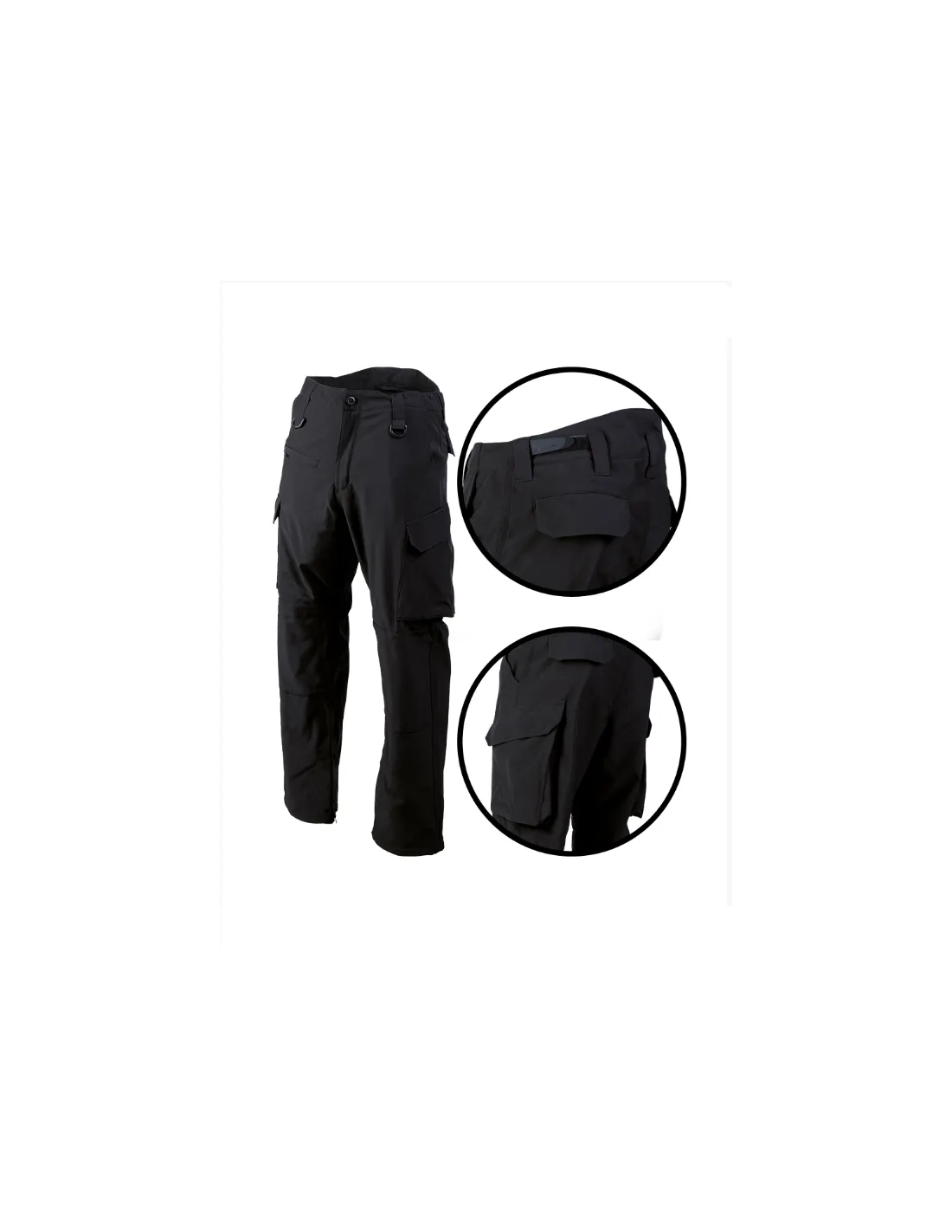 Pantalon Softshell Explorer Noir