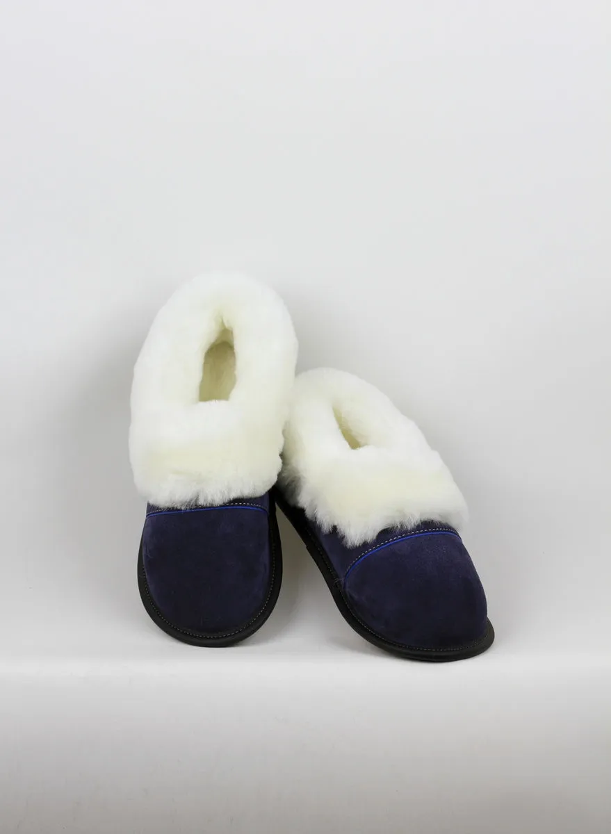 Pantoufles Basses Femme | Marine