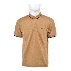 Polo homme beige minimaliste - taille M à 3XL - TSH854