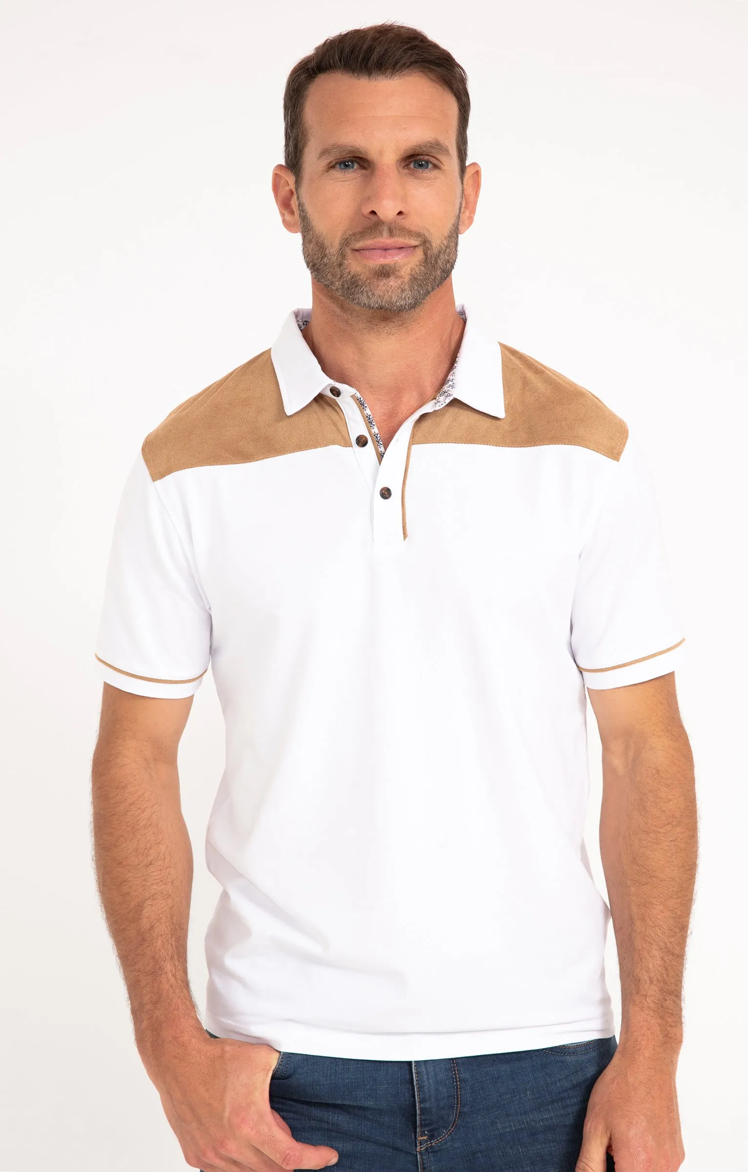 Polo manches courtes Sued Shoulder - 29,99 €