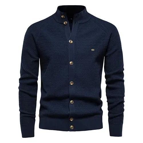 Preston | Cardigan Coupe Slim Pour Homme | Chaud