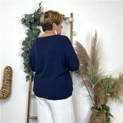 Pull Léger Emporium Été Marine - Bleu Clair